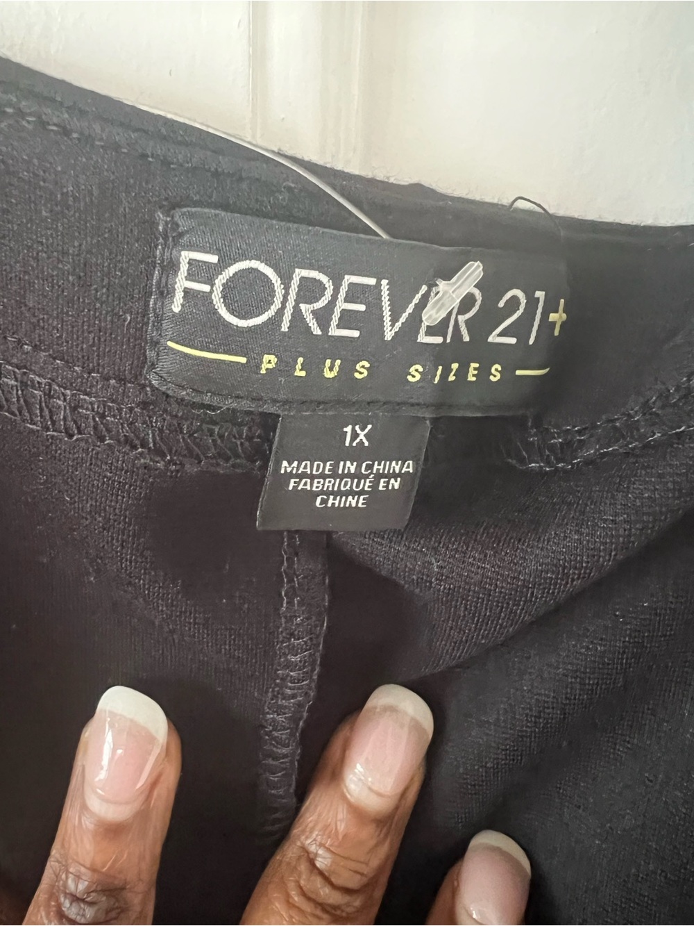 Forever 21+ Black Plus Size Dress- 1X